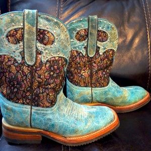 Ferrini Turquoise Boots